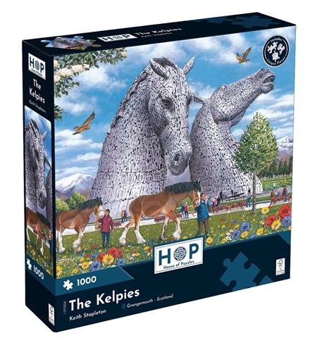 "The Kelpies" Puslespill 1000 biter