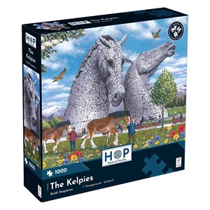 "The Kelpies" Puslespill 1000 biter