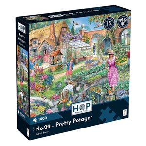 "No.29 - Pretty Potager" Puslespill 1000 biter