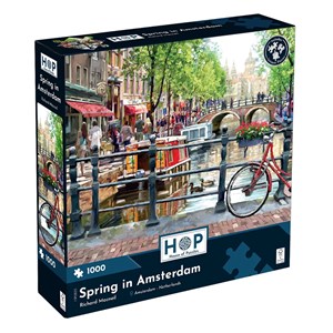 "Spring in Amsterdam" Puslespill 1000