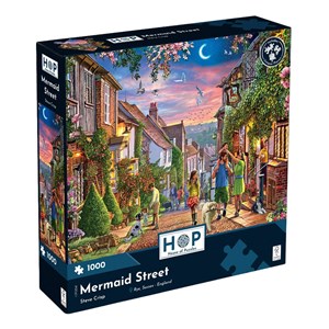 "Mermaid Street" Puslespill 1000 biter