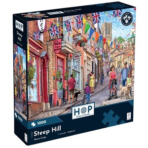 "Steep Hill" Puslespill 1000 biter