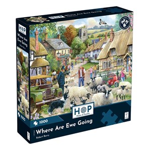 "Where Are Ewe Going" Puslespill 1000 biter