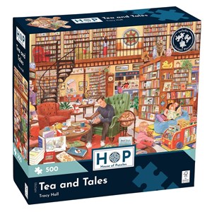 "Tea and Tales" Puslespill 500 biter