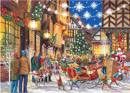 "No. 20 - Santa Switch On" BIG 500 biters puslespill