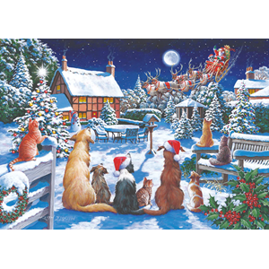 "No. 19 - Santa Paws" BIG 500 biters puslespill