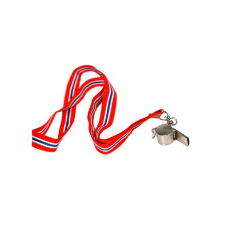 Metall-fløyte med nasjonalbånd