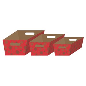 "Red & Gold" Hamper Box (3)