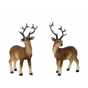 Reinsdyr 2ass 8,8 x 12,8 cm