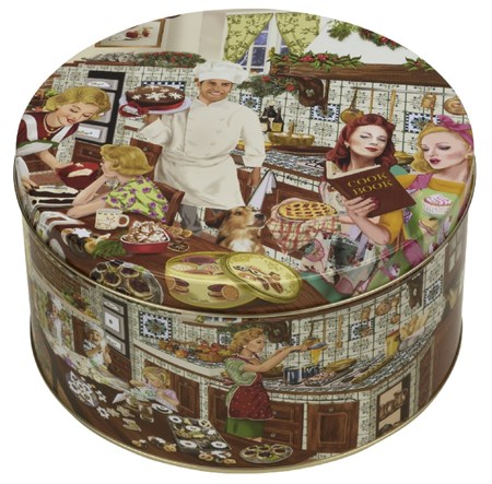 "Christmas Bakery" Rund kakeboks