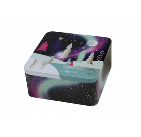 "Polarlight" Kvadratisk metallboks
