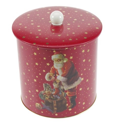"Cosy Christmas" Rund metallboks