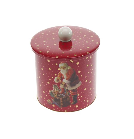 "Cosy Christmas" Rund metallboks