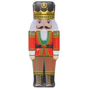 "Nutcracker" Metallboks, rød