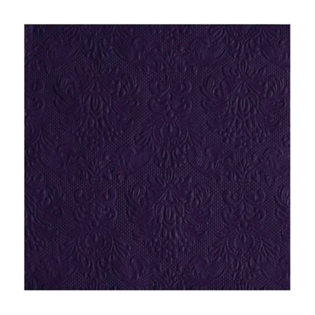 Serviett "Elegance Violet" 33 x 33 cm, 15 stk