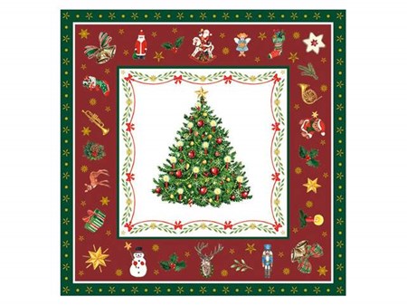 Kaffeserviett "Christmas Evergreen" 25x25 cm 20 stk.
