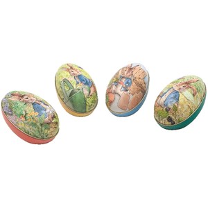 "Peter Rabbit - Medium Eggs" 4 assortert