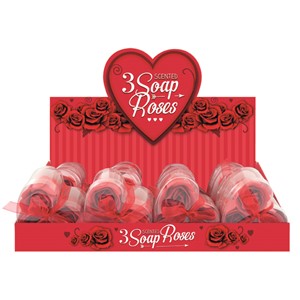 "3 Pieces Sented Soap Roses"
