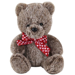 "Valentine's Bear Plush" 22 cm, 3 assorterte farger