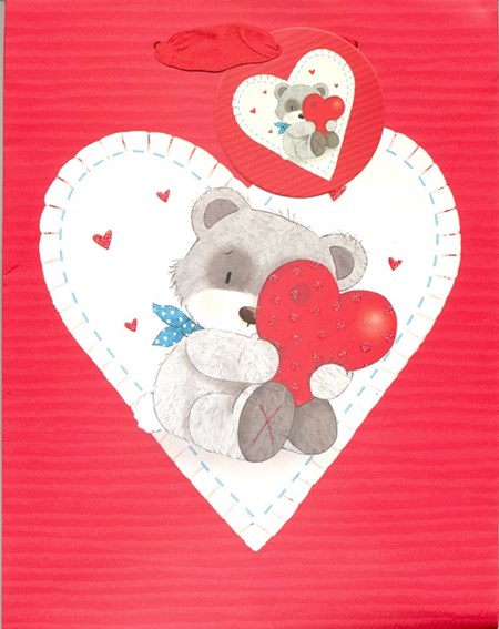 "Toogle Heart" Gavepose medium