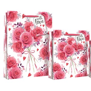 "Roses" Gavepose X-large