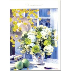 Til Mamma, vårblomster i vase