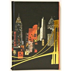 "Spirit New York", A5 Cased Notebook with Ma