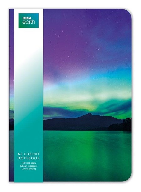 "Northern Lights" A5 Luxury Notebook
