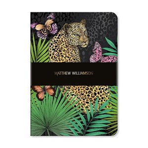 "Matthew Williamson - Leopard" A5 Luxury Notebook