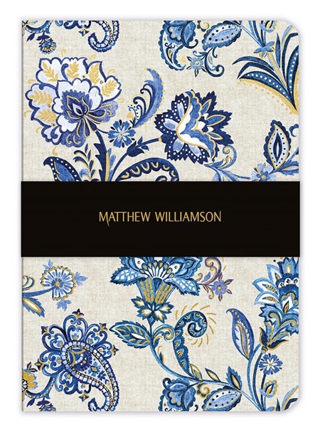 "Matthew Williamson - Paisley" A5 Luxury Notebook