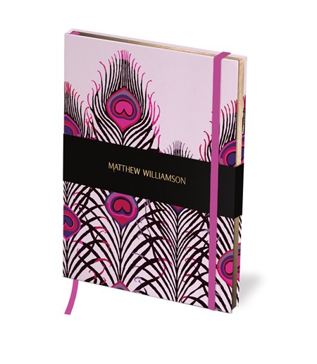 "Peacock Heart" Deluxe Journal