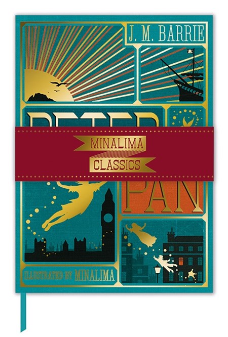 "Peter Pan Book Cover" Deluxe Journal