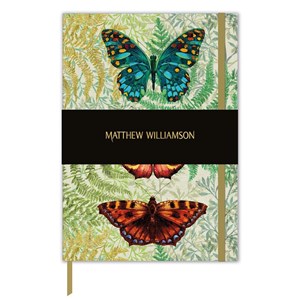 "Butterfly Ferns" Deluxe Journal