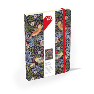 "Strawberry Thief" Elasticated Journal