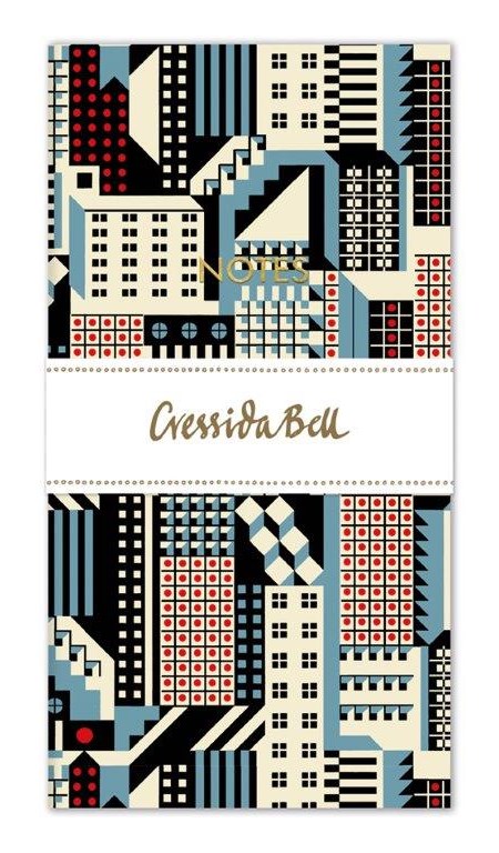 "Cressida Bell - Cityscape" Slimline Notebook