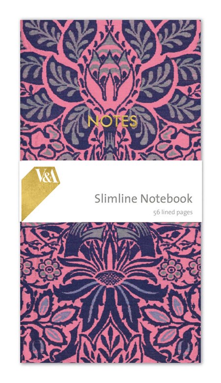 "Dove and Rose" Slimline Notebook