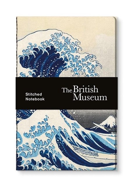 "Great Wave" Stitched Notebook