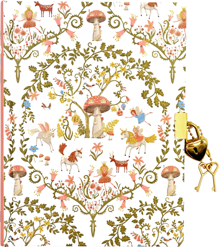 "Enchanted Forest" Locking Journal