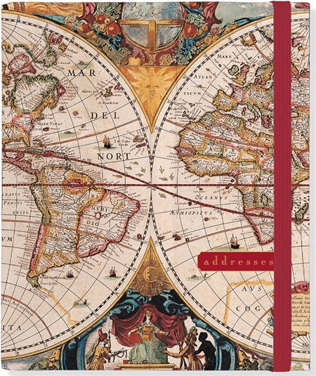 "Old World" Large adressbook