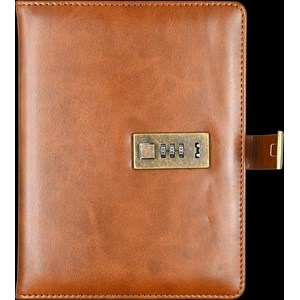 "Brown" Artisan Locking Journal