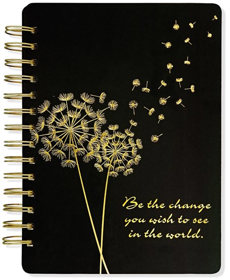 "Dandelion Wishes" Black Rock Journal