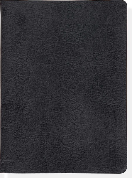 "Flanders Black" Bonded Leather Journal