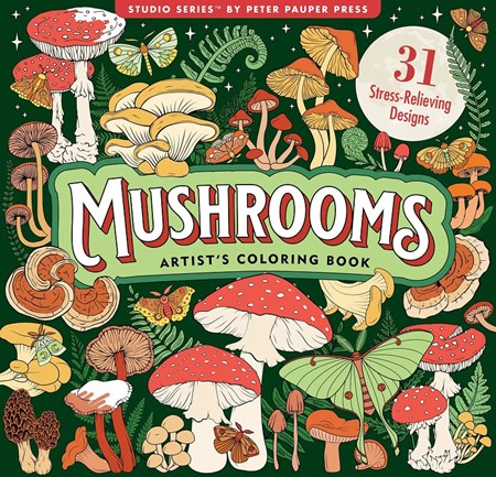 "Mushrooms" Coloring Book