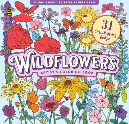 "Wildflowers" Artis's Coloring Books