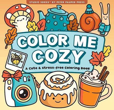 "Color Me Cozy" Artis's Coloring Books
