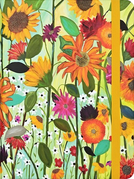 "Sunflower Dreams" Mid-size Journal