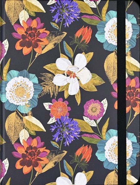 "Floral Elegance" Mid-size Journal