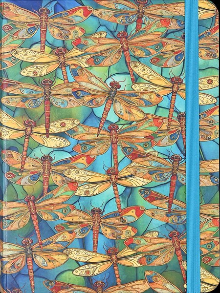 "Gilded Dragonflies" Mid-size Journal