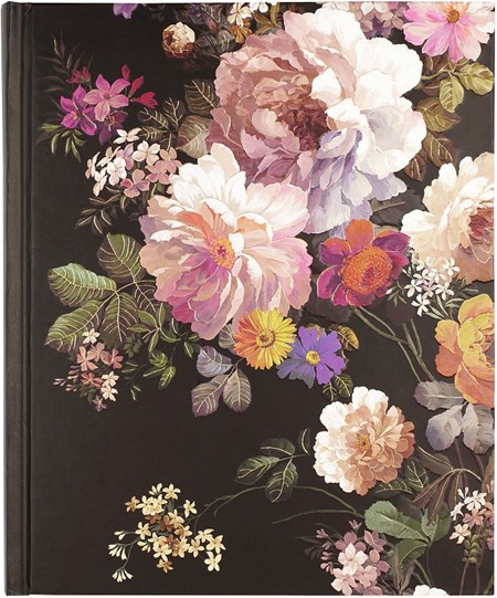 "Midnight Floral" Oversize Journal