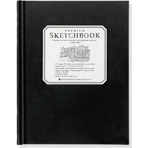 "Large Premium Sketchbook"